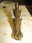 French Oriental Motif Marquetry Empire Revival  Marble Top Chest Ormolu